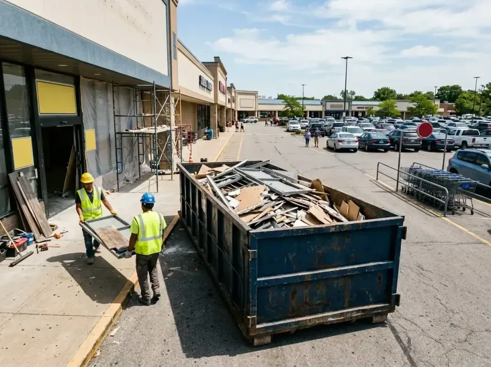 retail-store-renovation-debris-003 — frequently asked questions, Roll-off Dumpster Rentals in North Kensington, MD